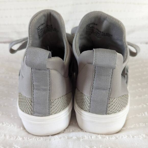 Steve Madden Lancer Gray Textured Sneaker size 7 - Picture 3 of 6